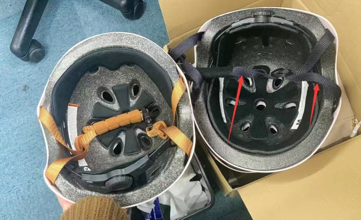 头盔织带